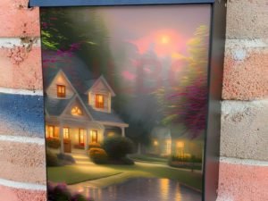 Beautiful Cozy Home Colonial Mailbox Cover