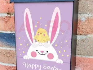 Pretty Easter Eggs Colonial Mailbox Cover