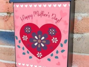 Mother's Day Folklore Heart Colonial Mailbox Cover