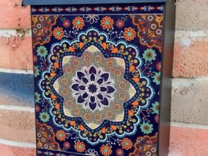 Beautiful Bohemian Mandala #1 Colonial Mailbox Cover