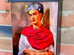 The Gorgeous Frida Kahlo #2 Colonial Mailbox Cover