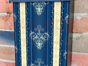 Pretty ornament Folk Design Colonial Mailbox Cover