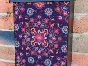 Traditional Embroidery Pattern Colonial Mailbox Cover