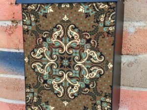 Beautiful Bohemian Design #2 Colonial Mailbox Cover