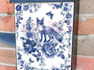 Folklore Fairytale Forest Fox Colonial Mailbox Cover