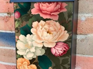 Vintage Garden Bouquet Colonial Mailbox Cover