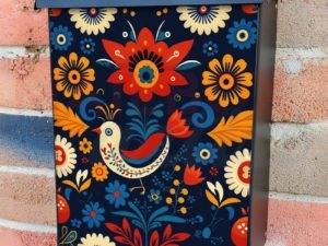 Polish Folklore Design #3 Colonial Mailbox Cover