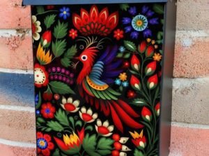 Polish Folklore Design #6 Colonial Mailbox Cover
