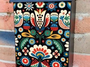 Polish Folklore Design #10 Colonial Mailbox Cover