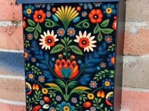 Polish Folklore Design #11 Colonial Mailbox Cover