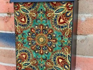 Beautiful Bohemian Mandala #4 Colonial Mailbox Cover