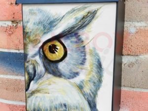 Beautiful Long Colonial Mailbox Cover