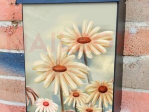 Blooming Morning Daisies Colonial Mailbox Cover