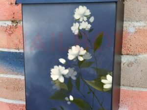 Midnight Jasmines Colonial Mailbox Cover