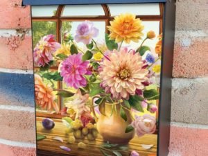 Bouquet on the Table #4 Colonial Mailbox Cover