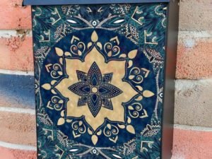 Beautiful Bohemian Mandala #3 Colonial Mailbox Cover
