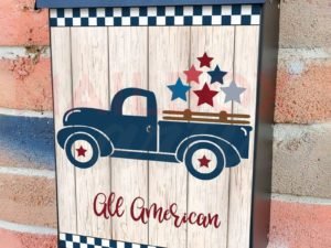 All American Truck Colonial Mailbox Cover