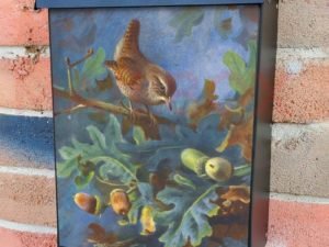 Wren by A. Thorburn Colonial Mailbox Cover