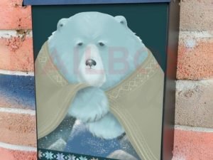 The Protector of North Colonial Mailbox Cover