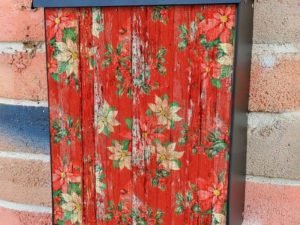 Rustic Farmhouse Design #12 Colonial Mailbox Cover