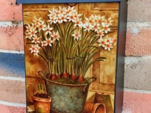 Beautiful Daffodils #1 Colonial Mailbox Cover