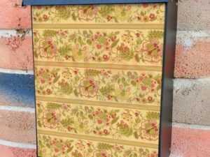 Victorian Flower Design #4 Colonial Mailbox Cover