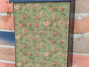 Victorian Flower Design #3 Colonial Mailbox Cover