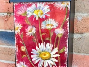 Daisy Field Colonial Mailbox Cover