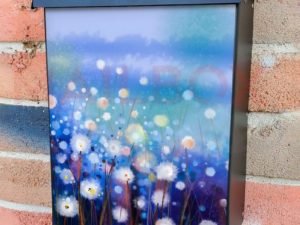 Dandelion Flowers in the Meadow Colonial Mailbox Cover