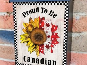 Proud to Be Canadian Colonial Mailbox Cover