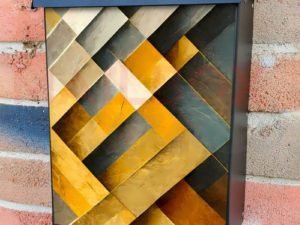 Beautiful Abstract Design #2 Colonial Mailbox Cover