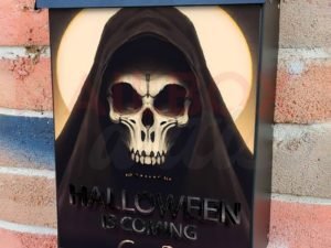 The Reaper Colonial Mailbox Cover