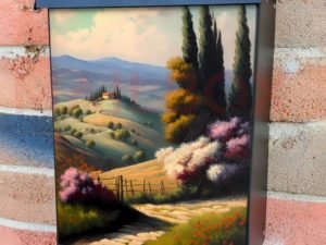 Summer in Provence #2 Colonial Mailbox Cover