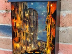 Sunset in Venice Colonial Mailbox Cover