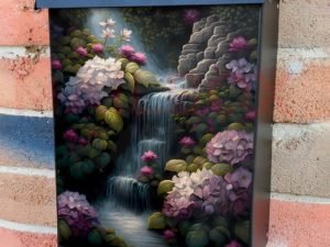 The Waterfall of Hope #2 Colonial Mailbox Cover