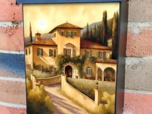 Rustic Villa in Tuscany #9 Colonial Mailbox Cover