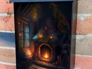 Cozy Hobbit Home #2 Colonial Mailbox Cover