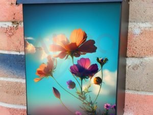 Spring Flowers in the Meadow #5 Colonial Mailbox Cover