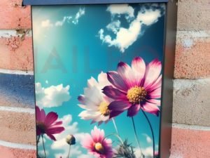 Spring Flowers in the Meadow #8 Colonial Mailbox Cover