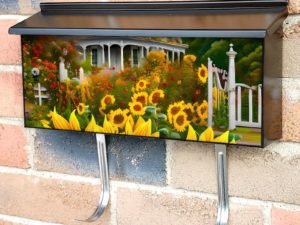 Sunflower Cottage #6 Townhouse Mailbox Cover