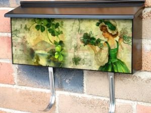 Vintage St. Patrick Day Design #2 Townhouse Mailbox Cover