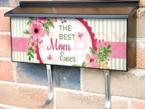 Mother's Day Flowers Townhouse Mailbox Cover