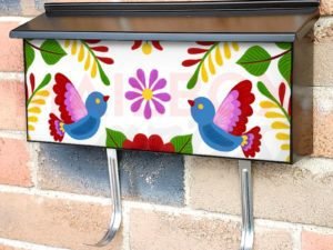 Hungarian Folk Pattern #2 Townhouse Mailbox Cover