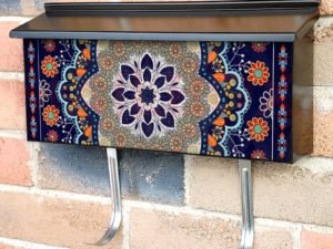 Beautiful Bohemian Mandala #1 Townhouse Mailbox Cover