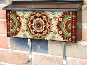 Beautiful Bohemian Mandala #2 Townhouse Mailbox Cover