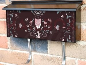 Fox Folklore Design Townhouse Mailbox Cover