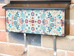 Hungarian Folklore Design Townhouse Mailbox Cover