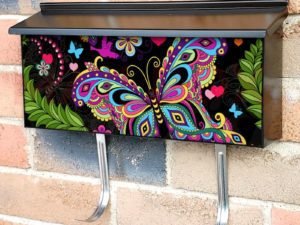 Folklore Butterflies Townhouse Mailbox Cover