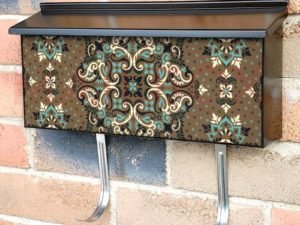 Beautiful Bohemian Design #2 Townhouse Mailbox Cover