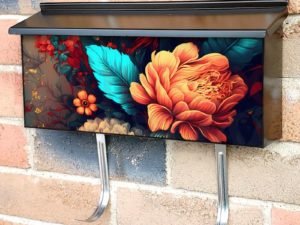 Vintage Garden Bouquet #2 Townhouse Mailbox Cover